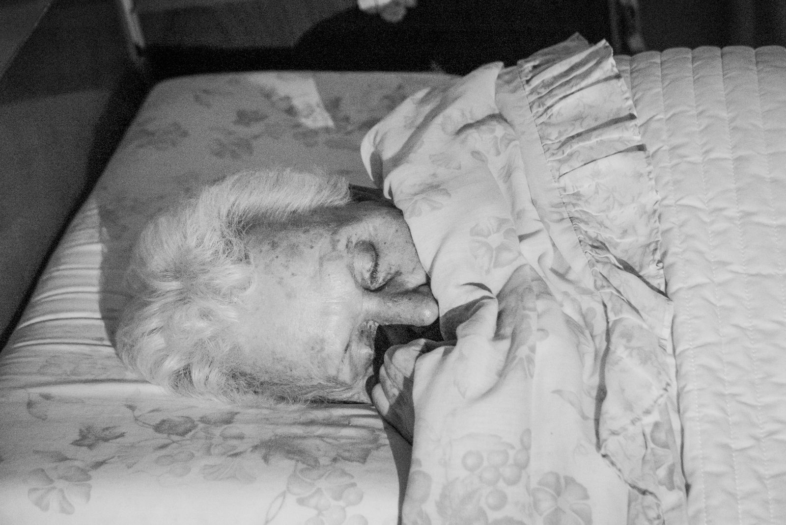 gradma julia sleeping 2021